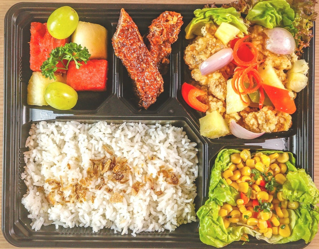 BENTO BOX MEAL - Sweet and Sour Chicken